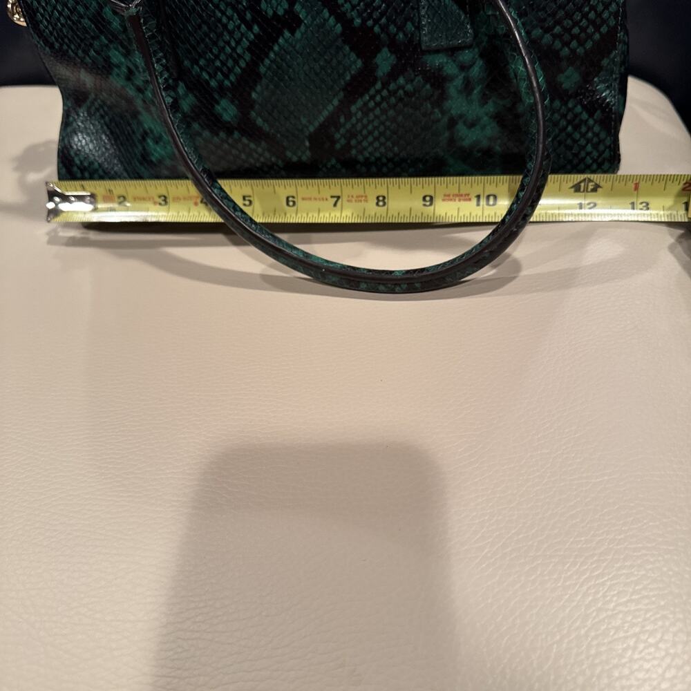 Michael Kors Hamilton python-embossed leather sat… - image 13